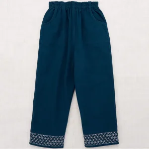 Little Paths Camp Pant in Celestial by Misha & Puff
