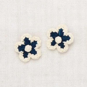 Medium Flower Clip Set in Celestial by Misha & Puff