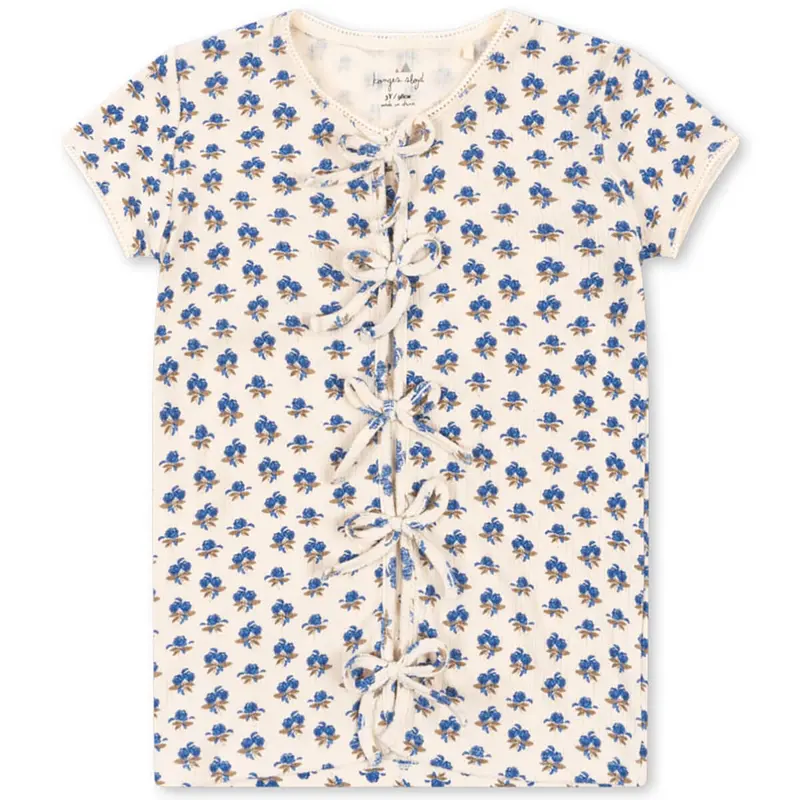 Mulli Tee in Piccoloblu Gold by Konges Slojd