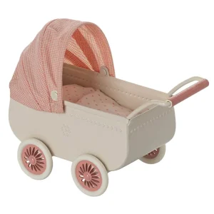 Pram in Coral by Maileg