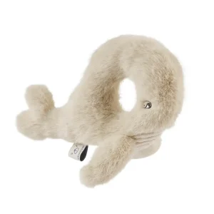 Romain Whale Rattle in Mist by Liewood