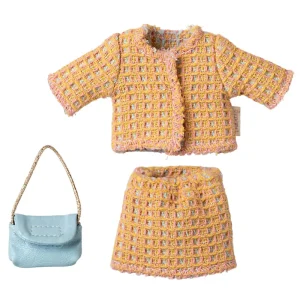 Suit in Yellow Check for Mum Mouse by Maileg