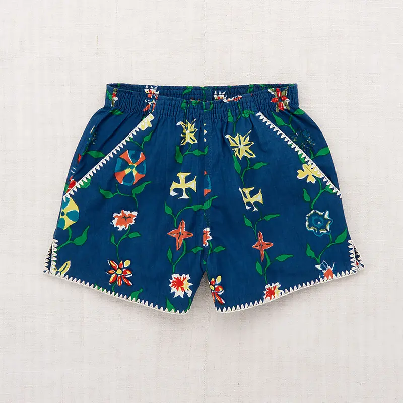 Traveler Short in Celestial Botanica by Misha & Puff - Last Ones In Stock - 4-6 Years