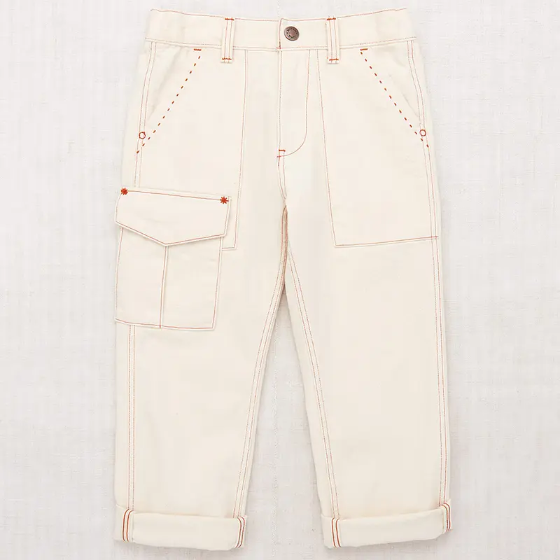 Utility Jeans in Gesso by Misha & Puff