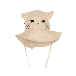 Verbena Bow Kitty Baby Sun Hat by Konges Sljd - Last One In Stock - 3-6 Months