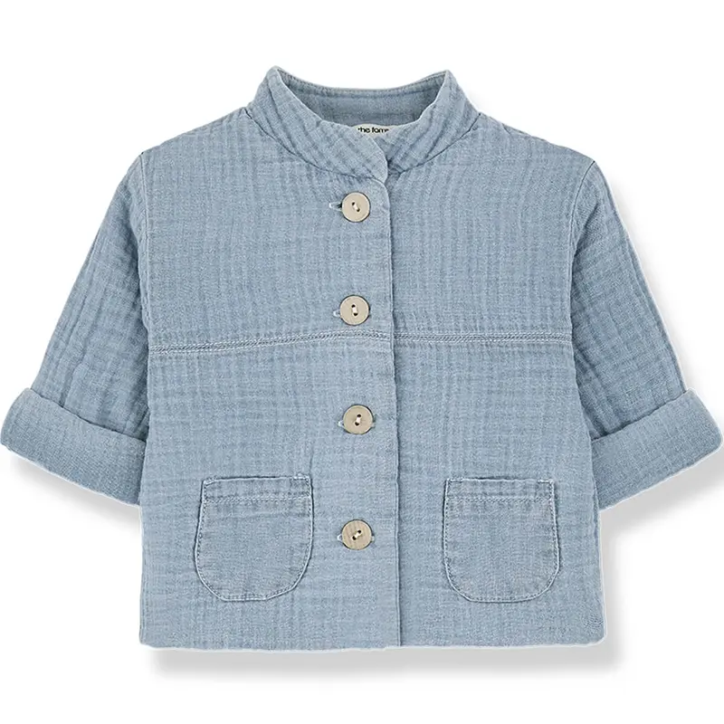 Adriano Jacket in Denim by 1+ in the Family