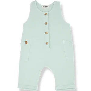 Dana Jumpsuit in Subtle Green by 1+ in the Family - Last One In Stock - 12 Months