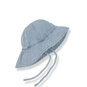 Daniele Hat in Denim by 1+ in the Family - Last Ones In Stock - 0-12 Months