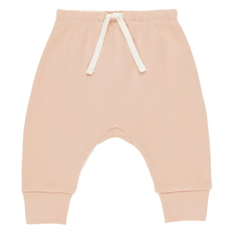 Drawstring Pant in Melon by Quincy Mae