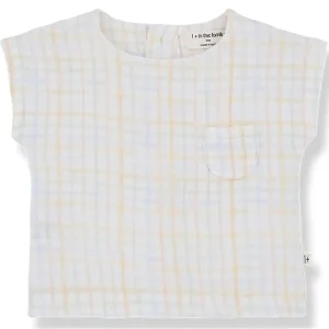 Eder Top in Ecru by 1+ in the Family