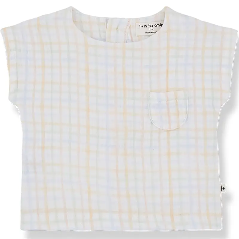 Eder Top in Ecru by 1+ in the Family