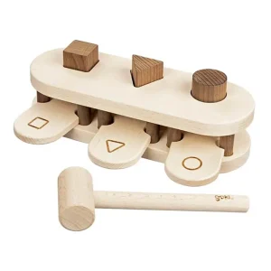 Hammer Bench in Natural Wood by Goki Nature