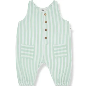 Inigo Overall in Subtle Green by 1+ in the Family - Last One In Stock - 6 Months