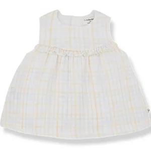 Laia Dress in Ecru by 1+ in the Family