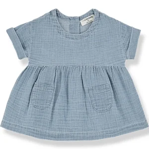 Lavinia Dress in Denim by 1+ in the Family