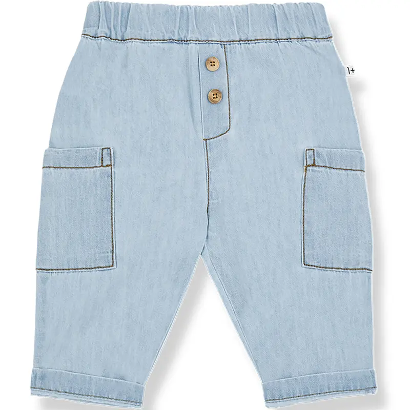 Leonardo Pants in Denim by 1+ in the Family