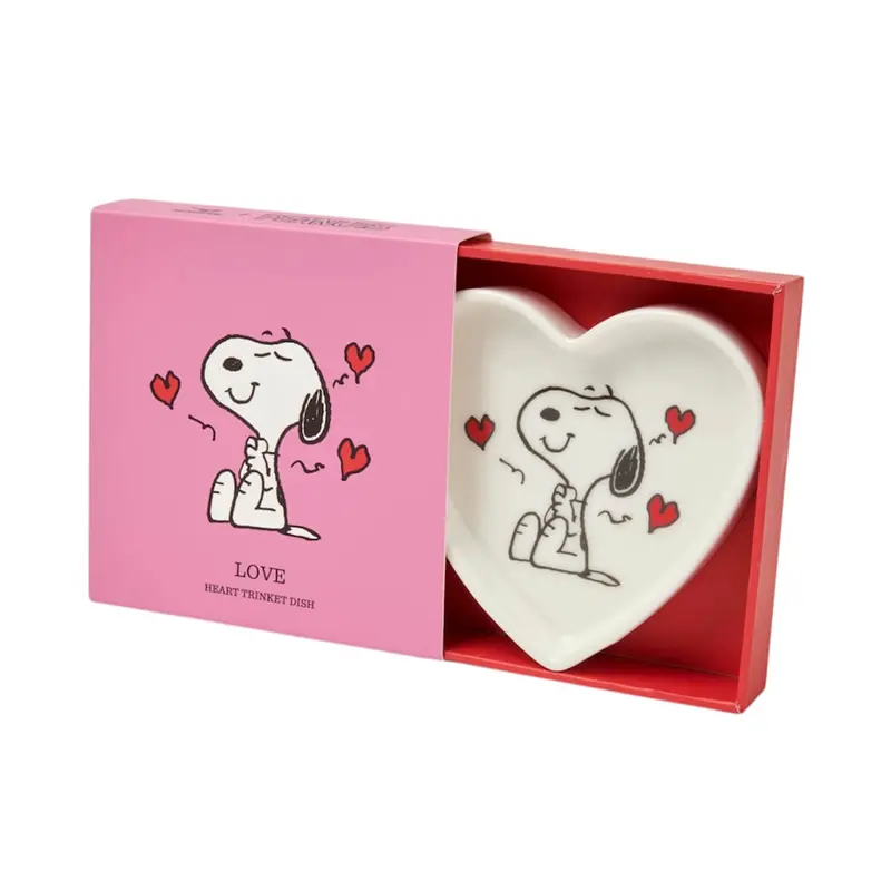 Love Snoopy Heart Shaped Trinket Dish by Magpie