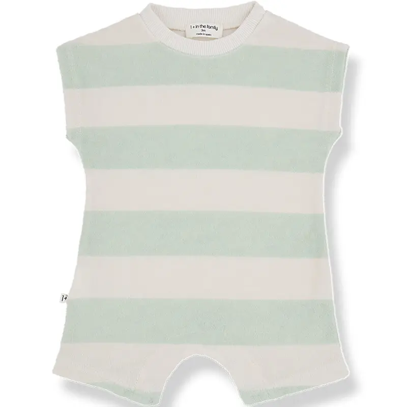 Marco Romper in Subtle Green by 1+ in the Family