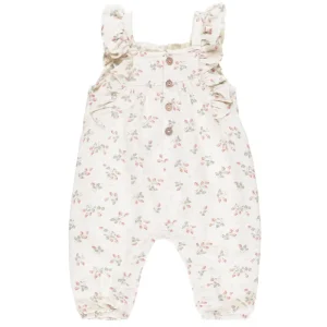 Nova Romper in Strawberries by Quincy Mae