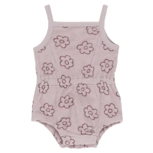 Terry Cinch Romper in Daisy by Quincy Mae