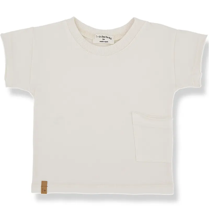 Xevi Top in Off-White by 1+ in the Family - Last Ones In Stock - 3-12 Months