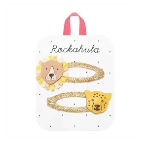 Big Cat Hair Clips by Rockahula