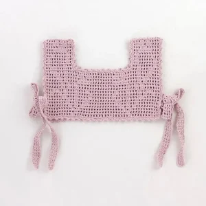 Botanical Crochet Pinny in Lilac by Iver & Isla