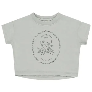 Boxy Tee in Bird by Rylee & Cru
