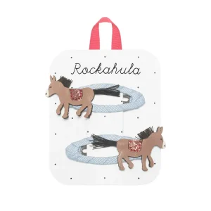 Donkey Derby Hair Clips by Rockahula