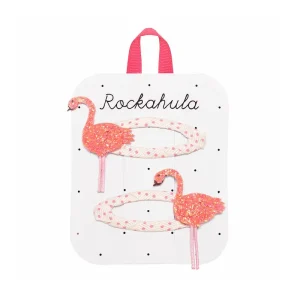 Florence Flamingo Hair Clips by Rockahula
