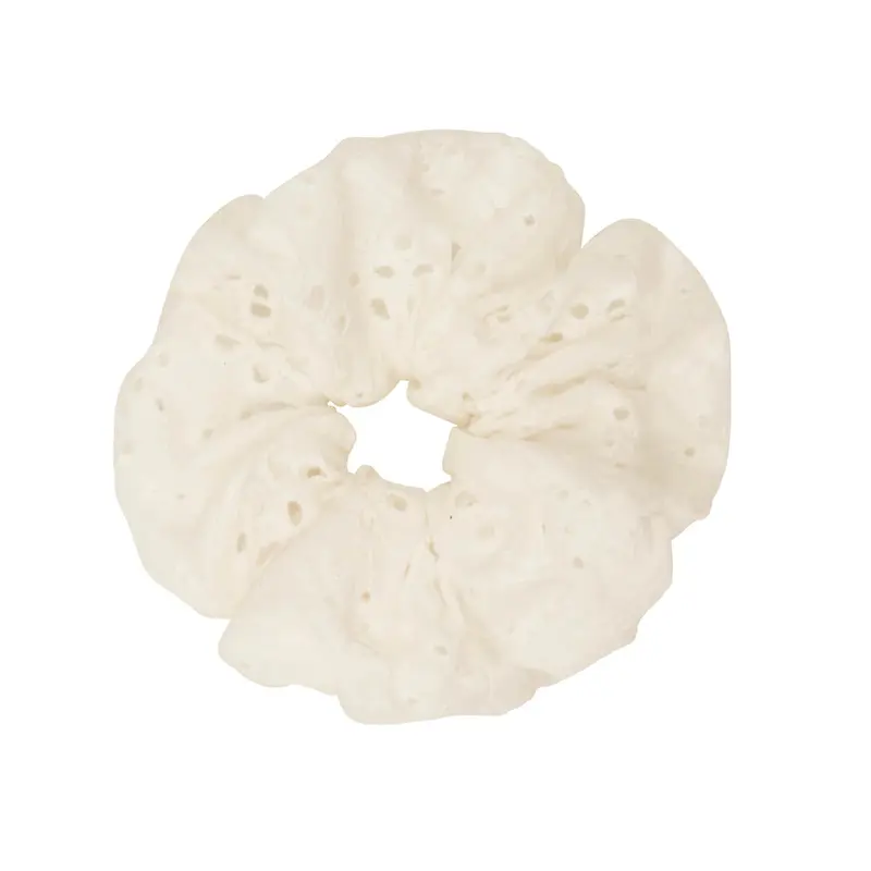 Giant Broderie Anglaise Scrunchie by Mimi & Lula