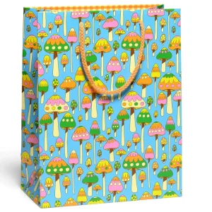Groovy Mushrooms Large Gift Bag By Red Cap Cards