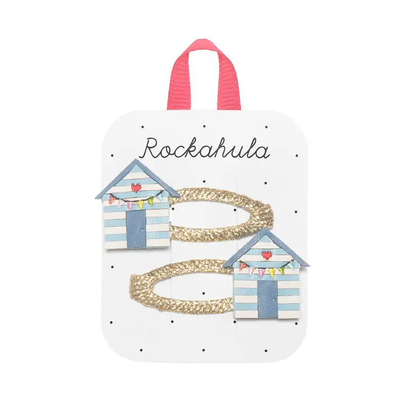 Little Beach Hut Hair Clips by Rockahula