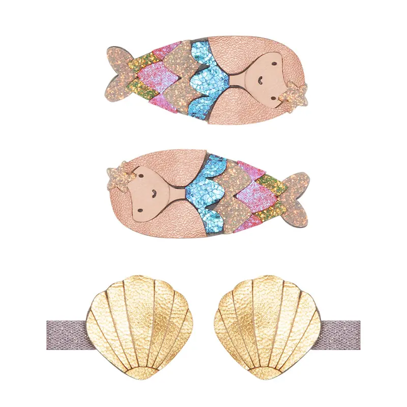 Mermaid Clic Clac Hair Clips by Mimi & Lula
