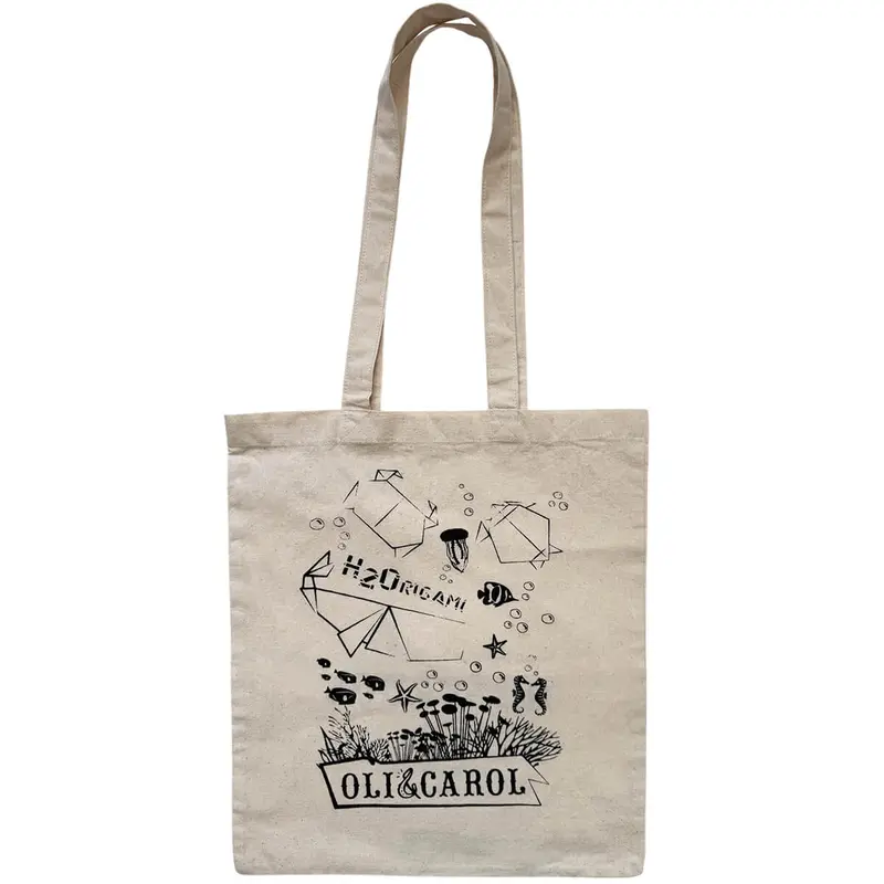 Origami Nature Tote Bag by Oli & Carol