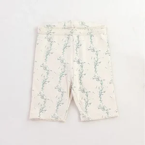 Pima Bike Short in Linen Trellis by Iver & Isla