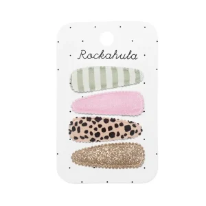 Safari Fabric Hair Clips by Rockahula