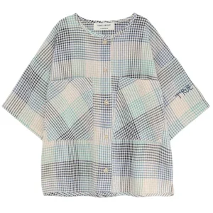 Shirt n04 in Turquoise Grey by True Artist