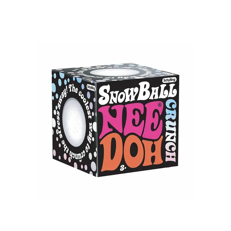 Snowball Crunch Needoh Squishy Toy by Schylling