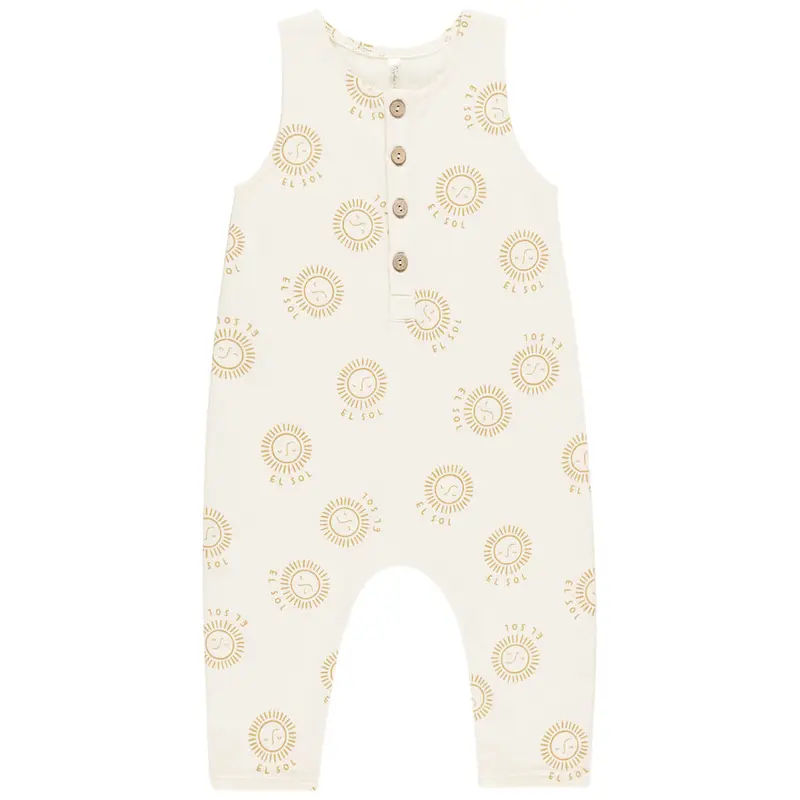 Terry Baby Jumpsuit in El Sol by Rylee & Cru