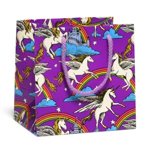 Unicorn Queen Small Gift Bag By Red Cap Cards