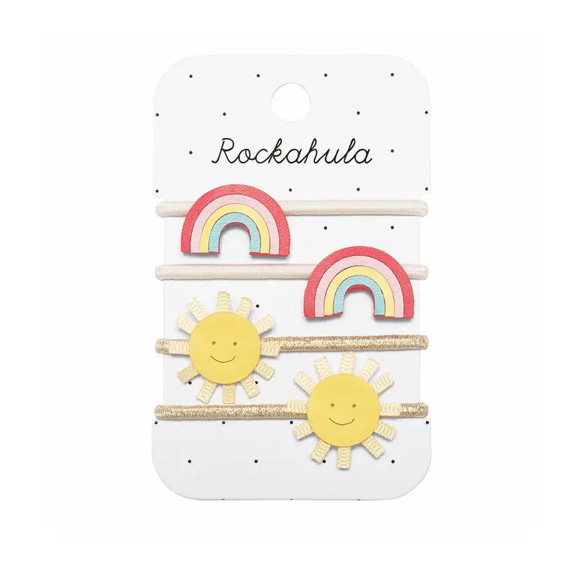 Vintage Rainbow and Sun Ponies by Rockahula