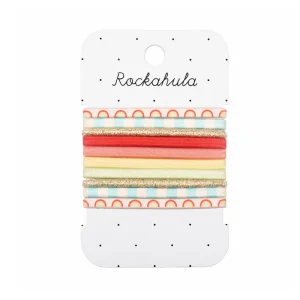 Vintage Rainbow Elastic Pony Pack by Rockahula