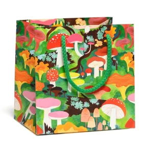 Woodland Mushrooms Small Gift Bag By Red Cap Cards