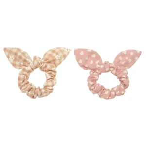 Daisy Gingham Bunny Ears Scrunchies by Rockahula