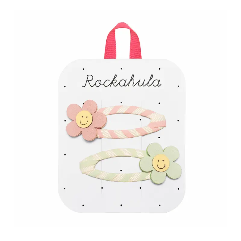 Happy Daisy Hair Clips by Rockahula