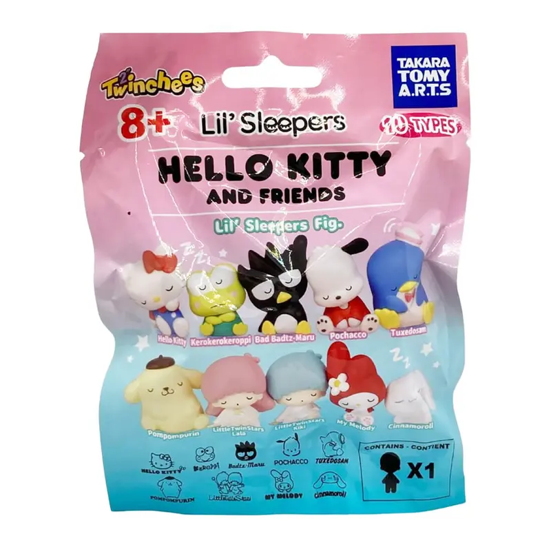 Hello Kitty & Friends Twinchees Lil Sleepers Blind Bag by Takara Tomy