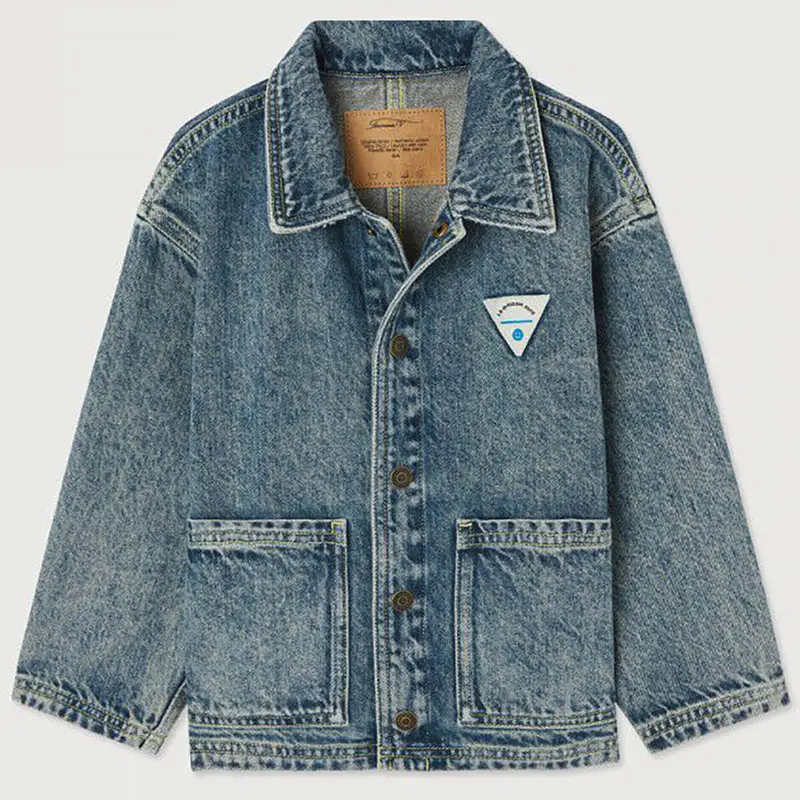Joybird Kid's Jacket in Dirty Denim by American Vintage