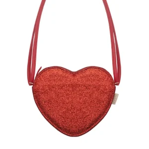 Love Heart Glitter Bag by Rockahula