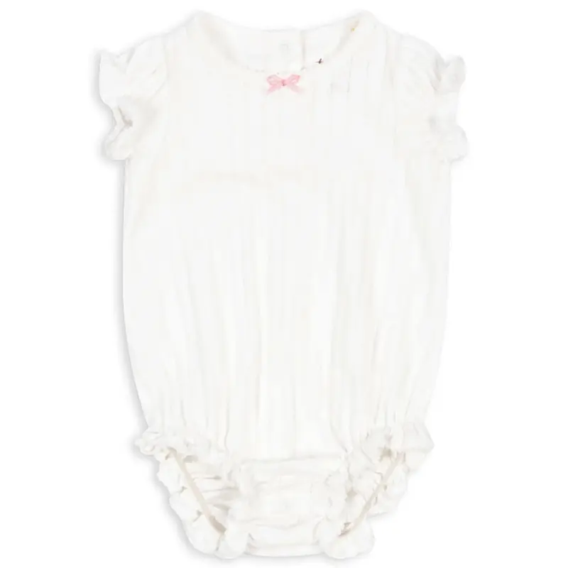Mallou Romper in Snow White by Konges Sljd - Last Ones In Stock - 3-6 Months